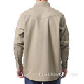 FR Work Shirt с длинным рукавом мужские рабочие рубашки